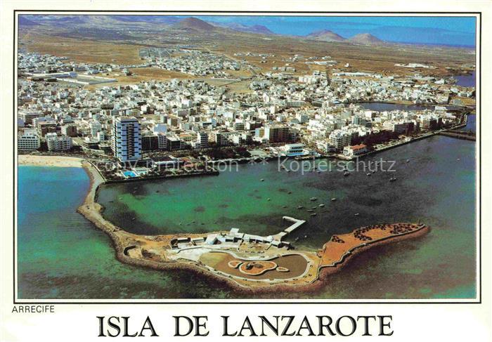 Arrecife Lanzarote ES Hafen Kuestenort