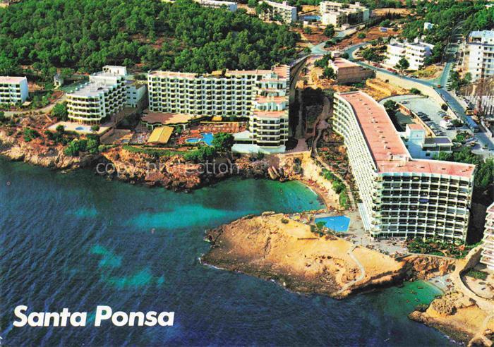 Santa Ponsa Mallorca ES Kuestenort Hotels Strand