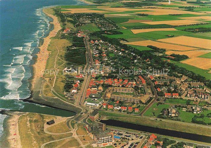 CADZAND Bad Zeeland NL Fliegeraufnahme