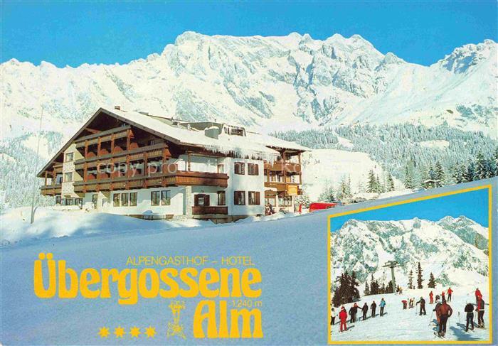 Dienten Hochkoenig Pinzgau-Pongau AT Alpengasthof Hotel uebergossene Alm Winters