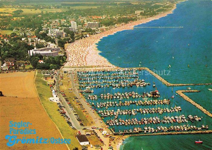 GRoeMITZ Ostseebad Seglerparadies an der Ostsee Hafen Strand