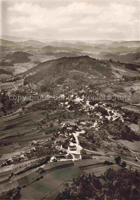 Schoenberg Bayerischer Wald Fliegeraufnahme