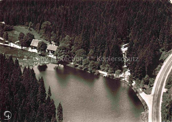 Karches Bischofsgruen Bayern Forsthaus Ausflugsziel am See