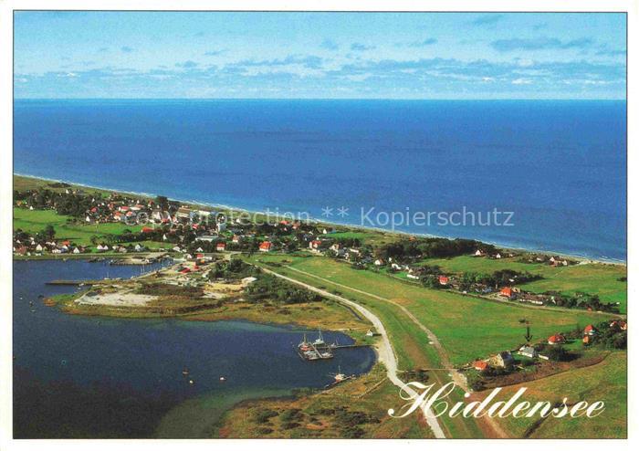 Vitte Hiddensee Fliegeraufnahme