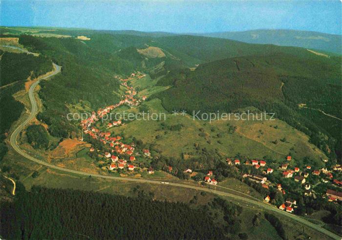 Lerbach Harz Panorama Luftkurort Umgehungsstrasse