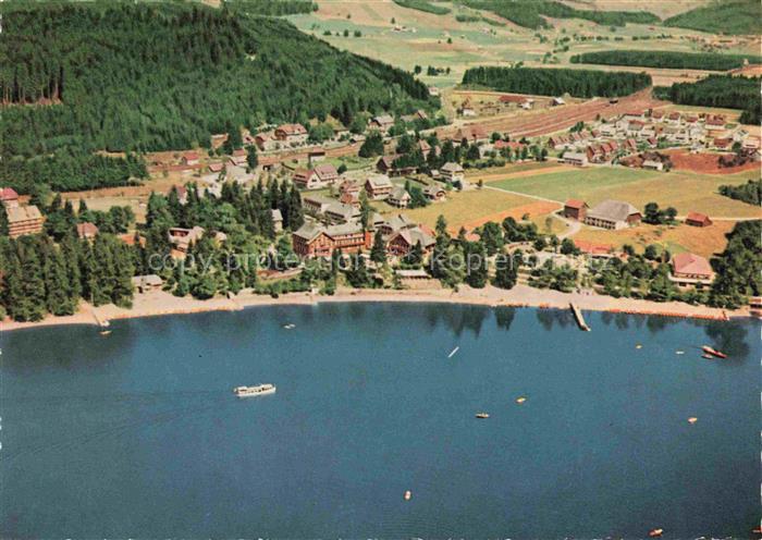 TITISEE Schwarzwald BW Fliegeraufnahme