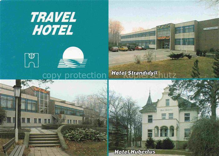 HERINGSDORF  Ostseebad Usedom Travel Hotel Strandidyll und Hubertus