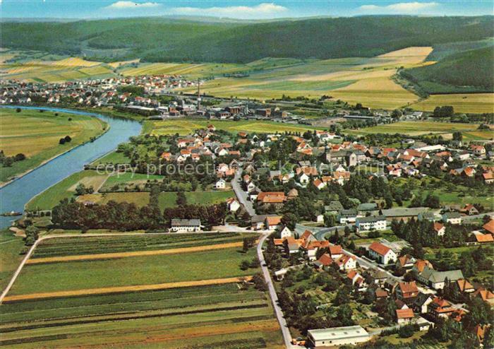 Lippoldsberg Panorama Weserbergland