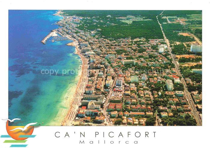 Can Picafort Mallorca ES Kuestenpanorama