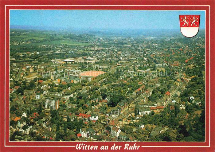 WITTEN  RUHR Fliegeraufnahme