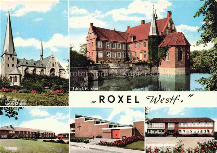 Roxel Muenster NRW Kirche Schloss Huelshoff Schule