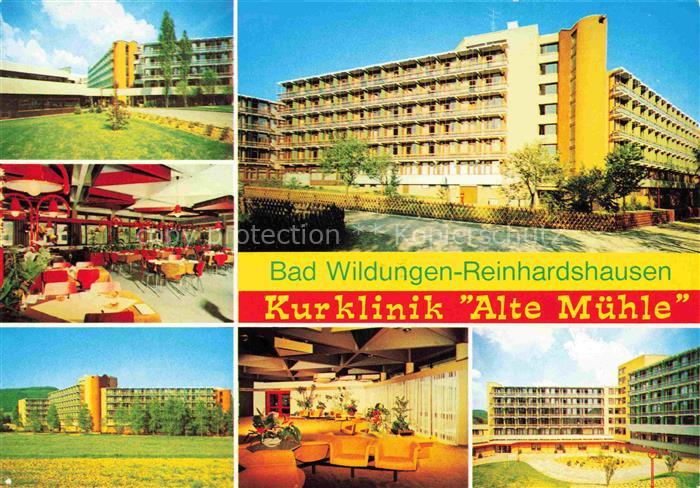 Reinhardshausen Bad Wildungen Kurklinik Alte Muehle Speisesaal Aufenthaltsraum P