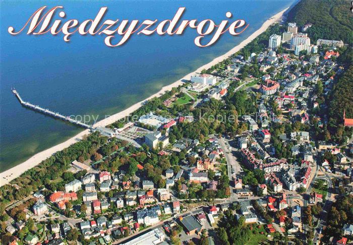 Miedzyzdroje Misdroy Ostseebad PL Kuestenort