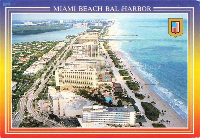 Bal Harbour Miami Beach USA Panorama Atlantikkueste Strand