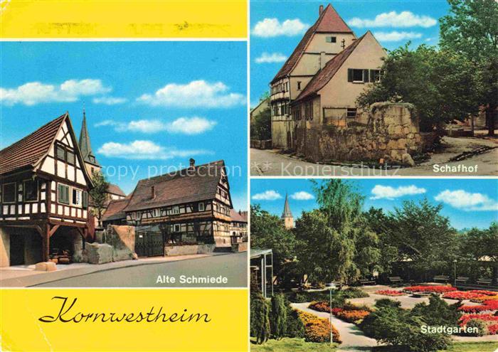 Kornwestheim Alte Schmiede Fachwerkhaus Schafhof Stadtgarten