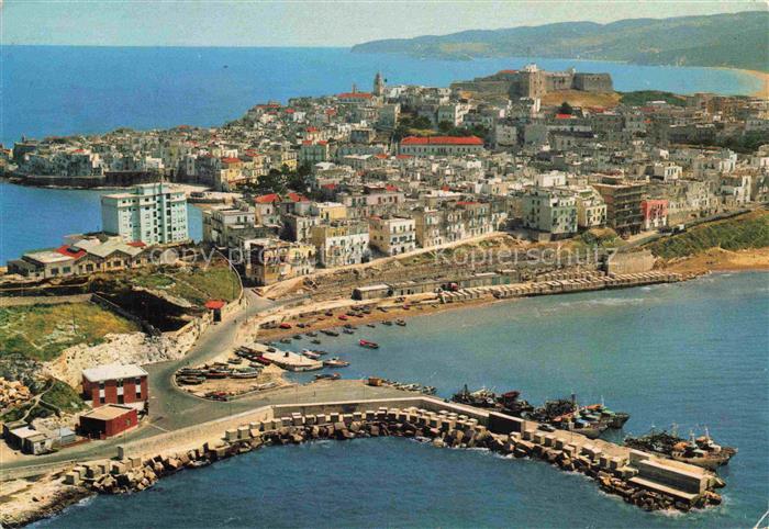 Gargano Peschici Puglia IT Panorama dall aereo