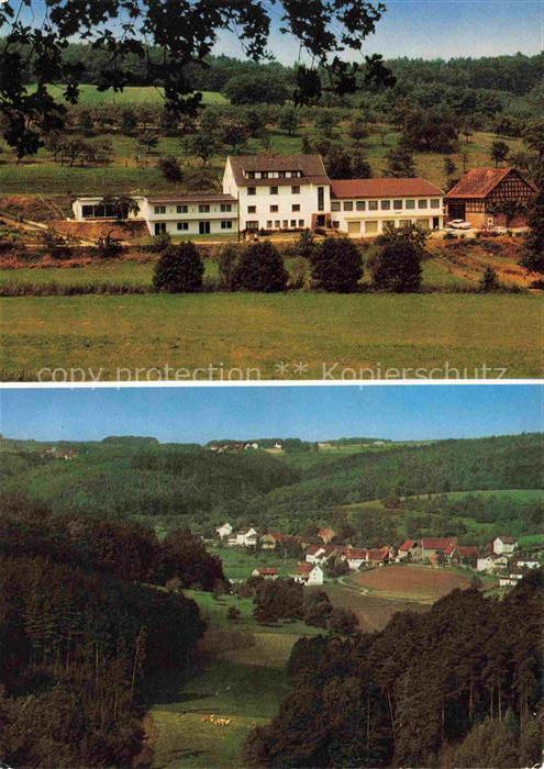 Annelsbach Hoechst Odenwald Pension Dornroeschen Gasthaus Café Landschaftspanor
