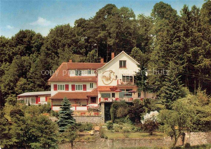 Lindenfels Odenwald Gaestehaus Pension Weinklaus Café Haus Luginsland