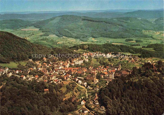 Lindenfels Odenwald Panorama Heilklimatischer Hoehenluftkurort Die Perle des Ode