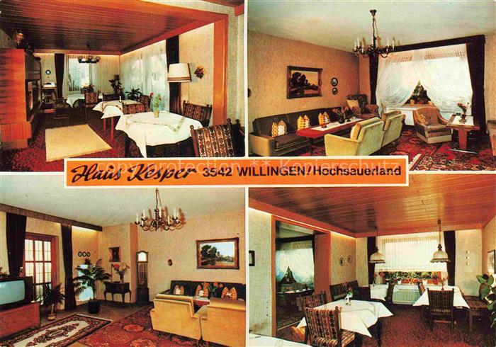 Willingen Sauerland Pension Haus Kesper Gastraum Gastzimmer