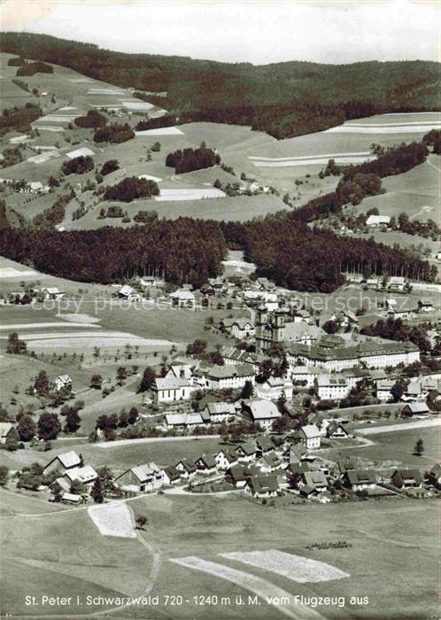 St Peter Schwarzwald Fliegeraufnahme