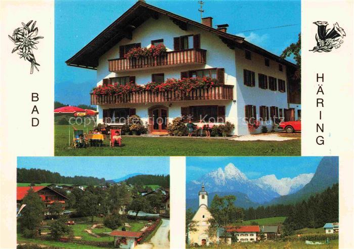 Osterndorf Lieferthof Gaestezimmer Ansicht mit Kirche Alpenpanorama