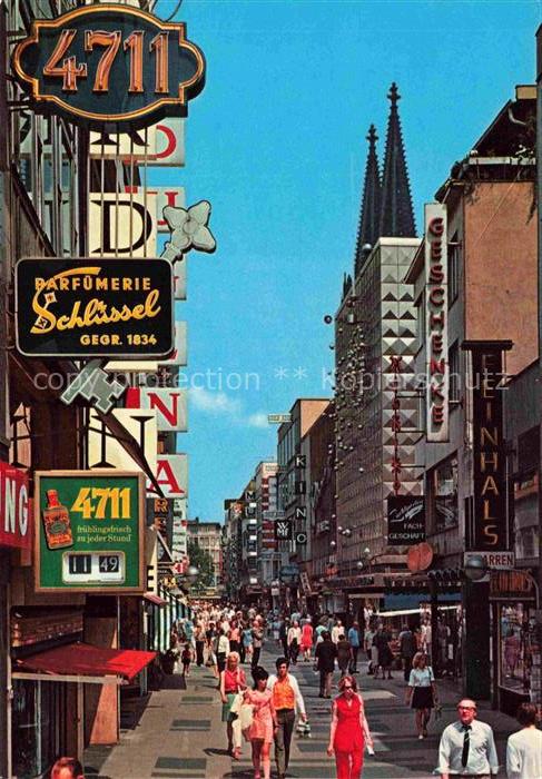 KoeLN  RHEIN Hohe Strasse Fussgaengerzone