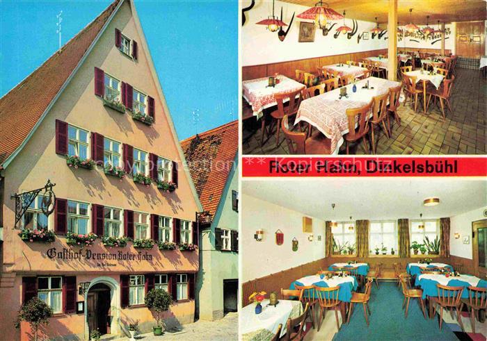 DINKELSBueHL Gasthof Roter Hahn Restaurant