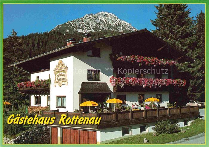 Filzmoos Pinzgau-Pongau AT Gaestehaus Rottenau Terrasse