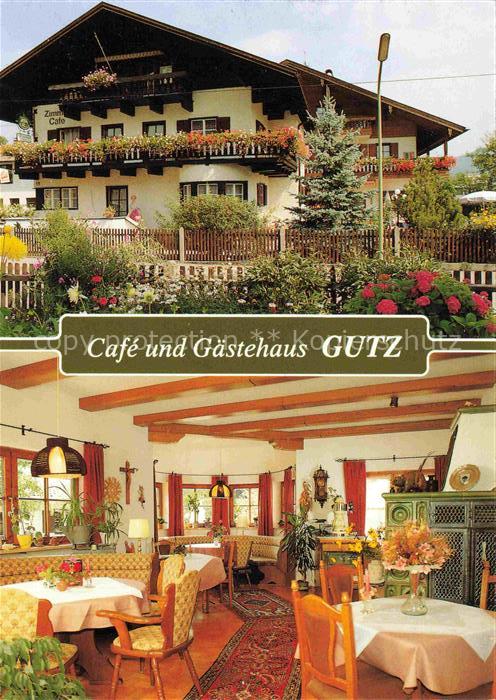 Kiefersfelden Rosenheim Bayern Café und Gaestehaus Gutz Restaurant