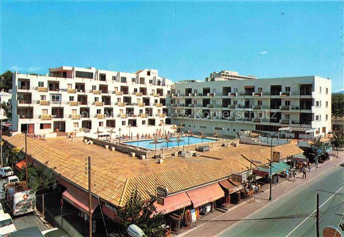 Paguera Peguera Calvia Mallorca ES Apartamentos Florida Piscina Ferienanlage