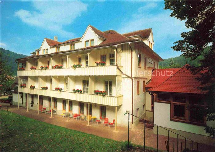 BAD LIEBENZELL Gaestehaus Pilgerruhe Erholungsheim der Liebenzeller Mission