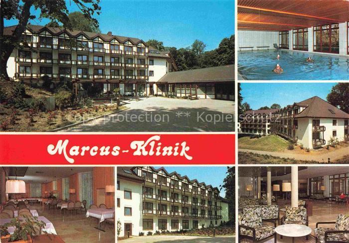 BAD DRIBURG Marcus-Klinik Speisesaal Aufenthaltsraum Hallenbad