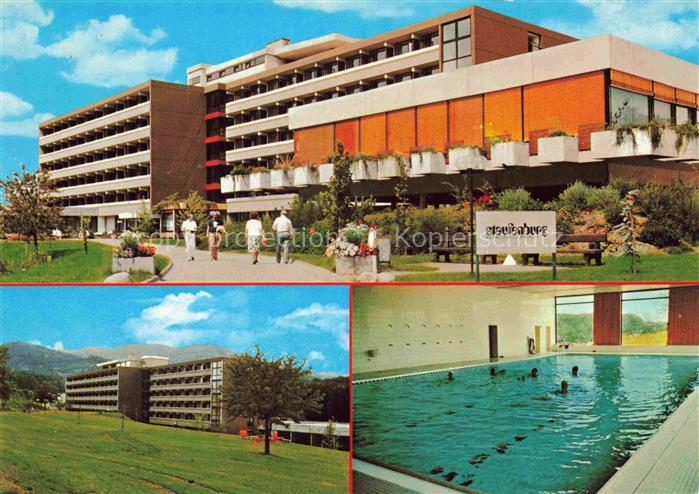 Durbach Schwarzwald Offenburg Staufenburg-Klinik Park Hallenbad