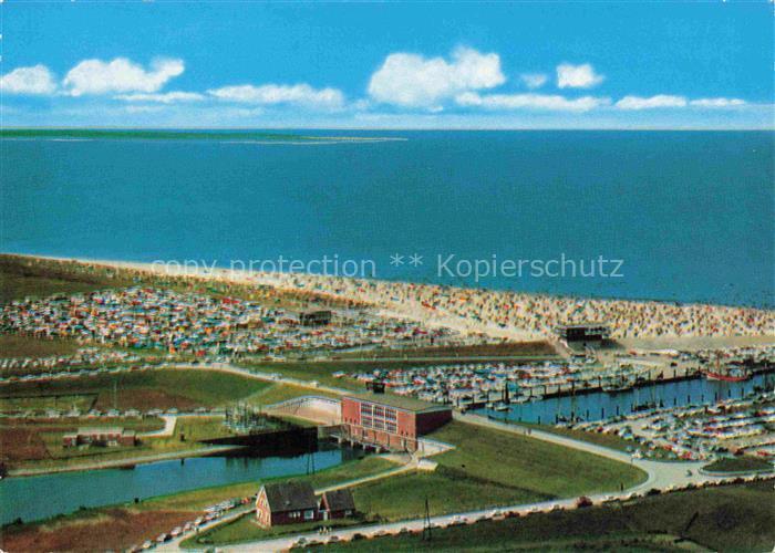 Dornumer Accumersiel Nordseekuestenbad Hafen Strand