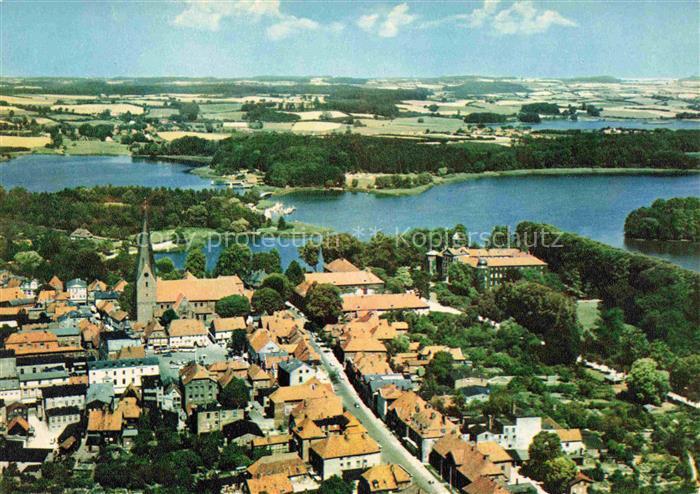 Eutin Schleswig-Holstein Panorama Rosenstadt Naturpark Holsteinische Schweiz