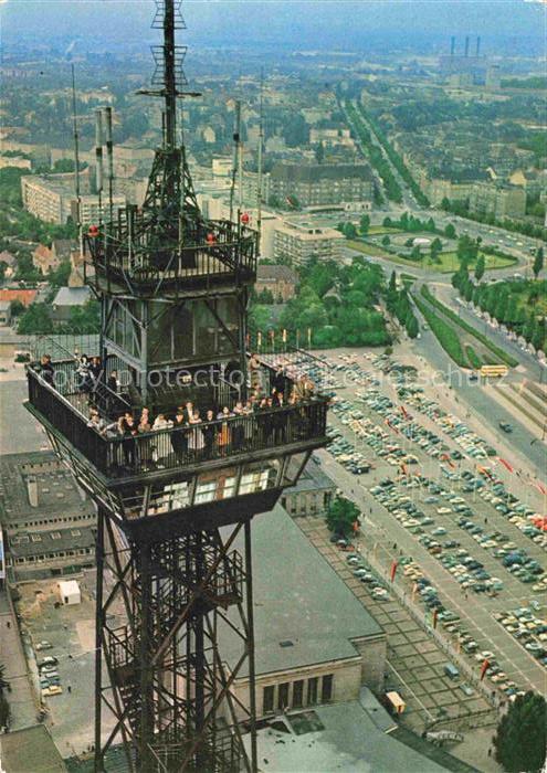 BERLIN CITY Funkturm Aussichtsturm Plattform