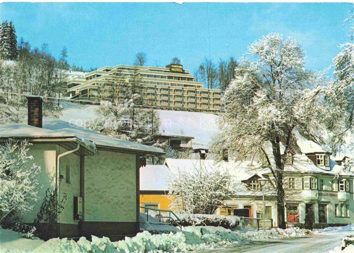 Warmensteinach Panorama Hotel im Winter