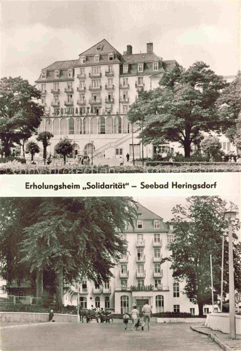 HERINGSDORF Ostseebad Usedom Erholungsheim Solidaritaet