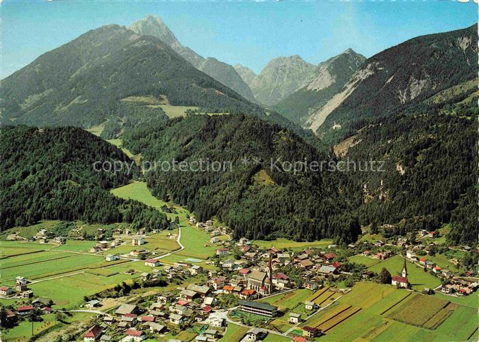 Stans Tirol AT Panorama Erholungsdorf im Unterinntal Alpen