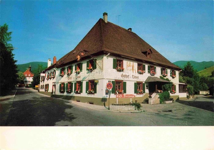 Muenstertal  Schwarzwald Gasthaus zum Loewen