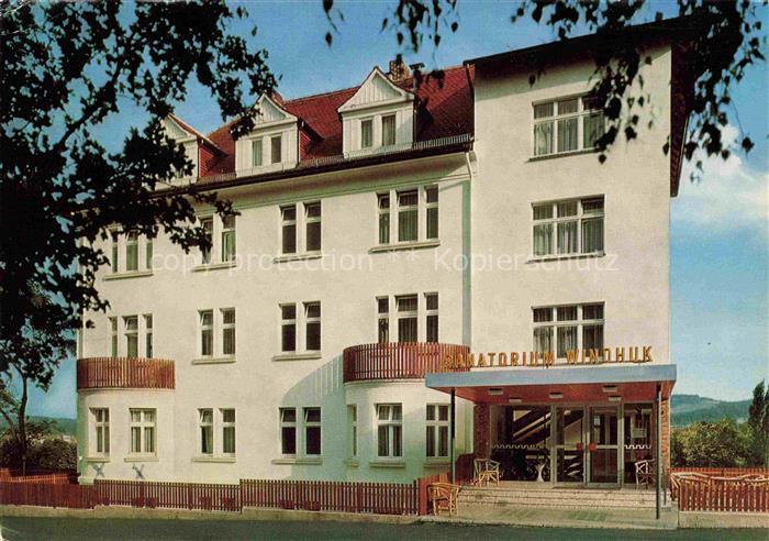 BAD WILDUNGEN Sanatorium Windhuk