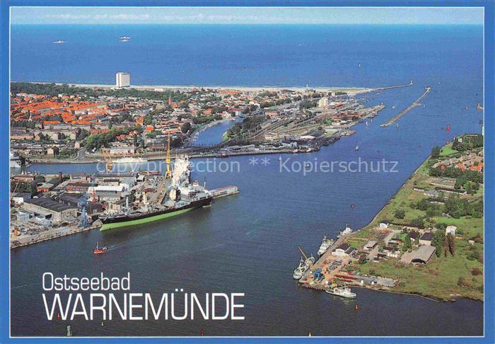 WARNEMueNDE Ostseebad Rostock Panorama Hafen