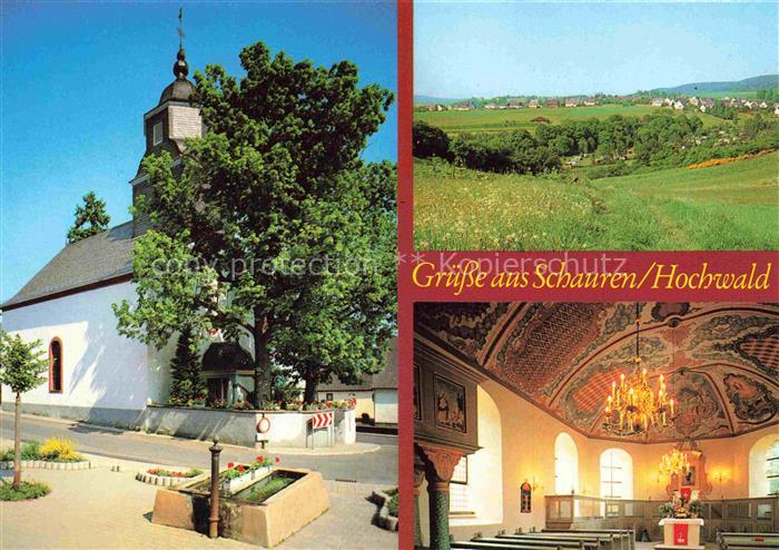 Schauren Nahe Birkenfeld Rheinland-Pfalz Panorama Ferienort an der Deutschen Ede