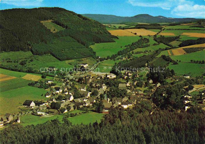 Oberkirchen Sauerland Schmallenberg Panorama Luftkurort Schoenstes Dorf Nordrhei