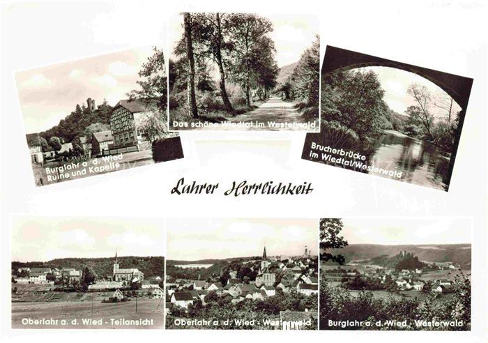Lahr Westerwald Waldbrunn Hessen Lahrer Herrlichkeit Burglahr Ruine Kapelle Wied
