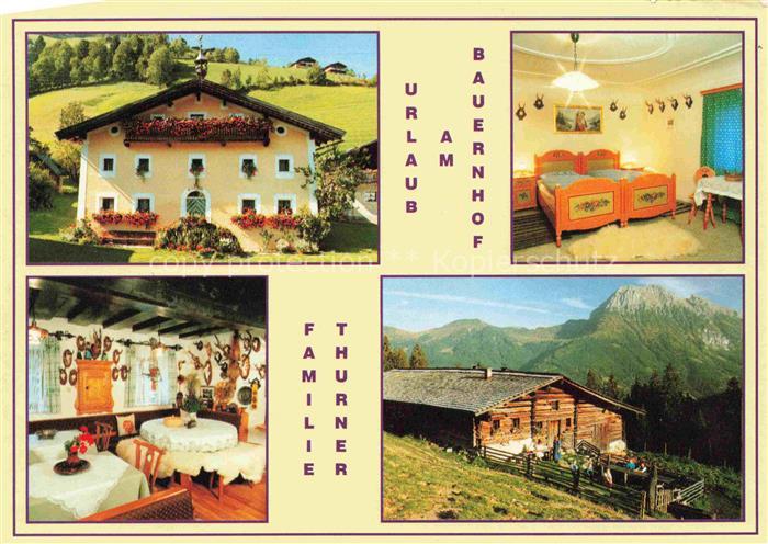 Wagrain Salzburg AT Urlaub auf dem Bauernhof Appartements Fremdenzimmer Thurner