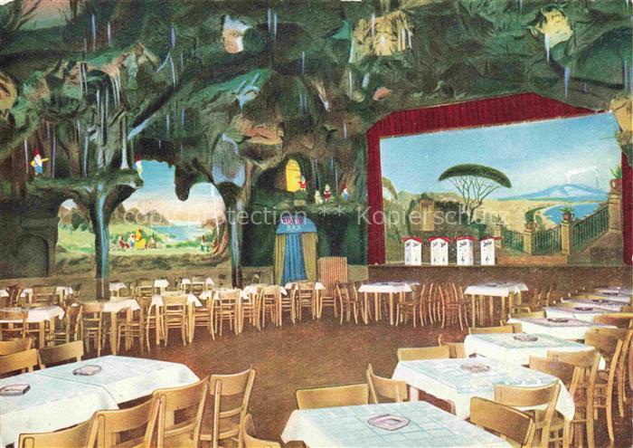 Fischbach Nahe Blaue Grotte Vergnuegungsparadies an der Nahe Kuenstlerkarte