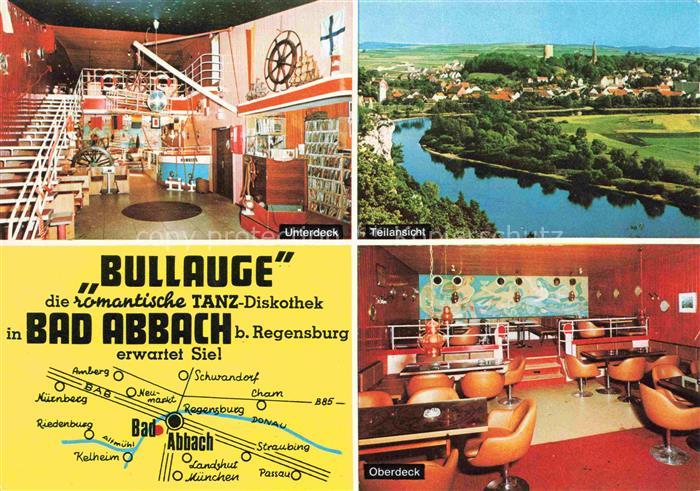 Bad Abbach Bullauge Tanz-Diskothek Unterdeck Oberdeck Panorama