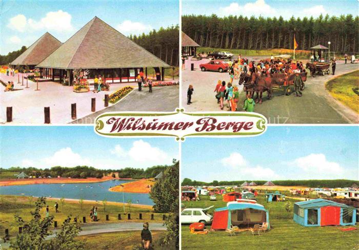 Uelsen Wilsumer Berge Erholungsgebiet Badesee Campingplatz Pferdewagen